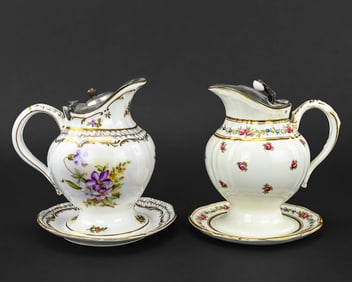 2 Cauldon Porcelain Creamers