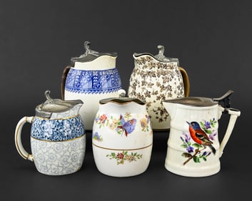 Five Royal Worcester Ceramic Pieces