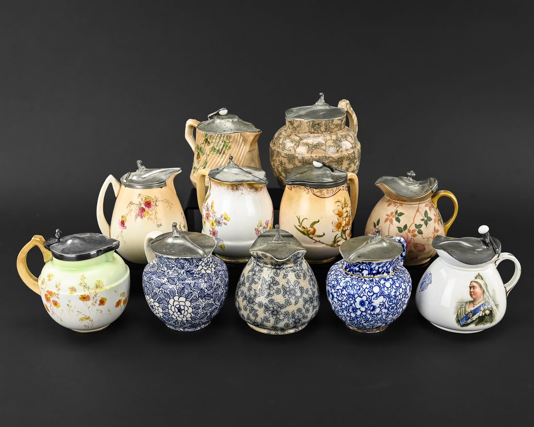 7 Silver Plate Syrup Pitchers (1 of 11)