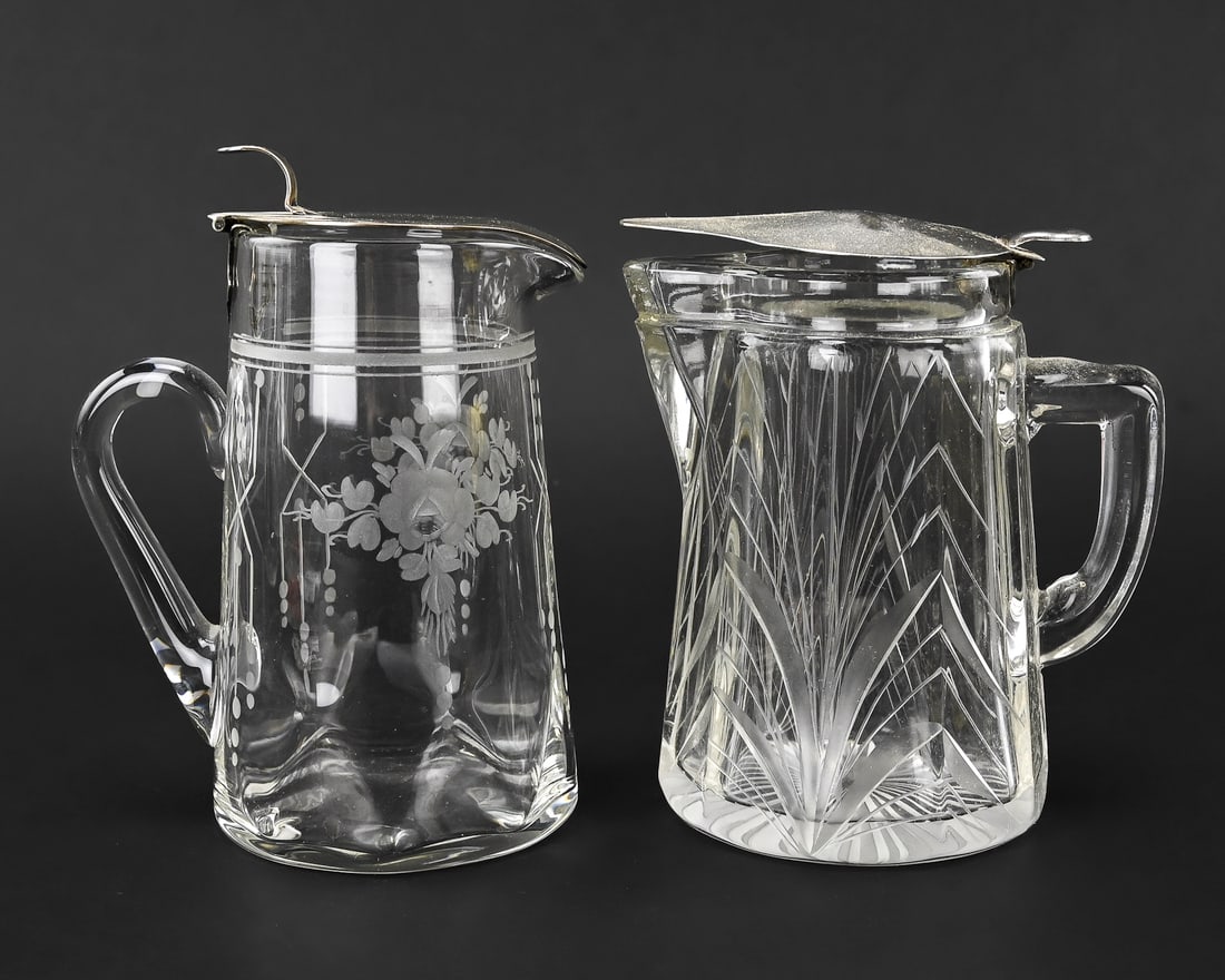 Pair of Sterling Silver Syrup Pitchers (1 of 10)