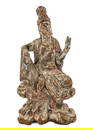 17th c Chinese Quan Yin Wooden Statue