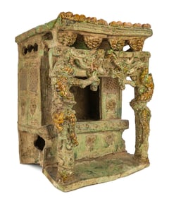 16th c Chinese Ceramic Family Altar