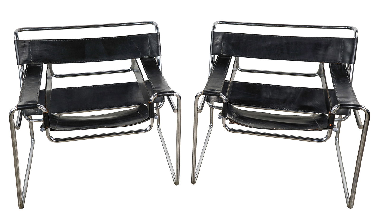 Pair of Ersatz - Wassily Chairs (1 of 6)