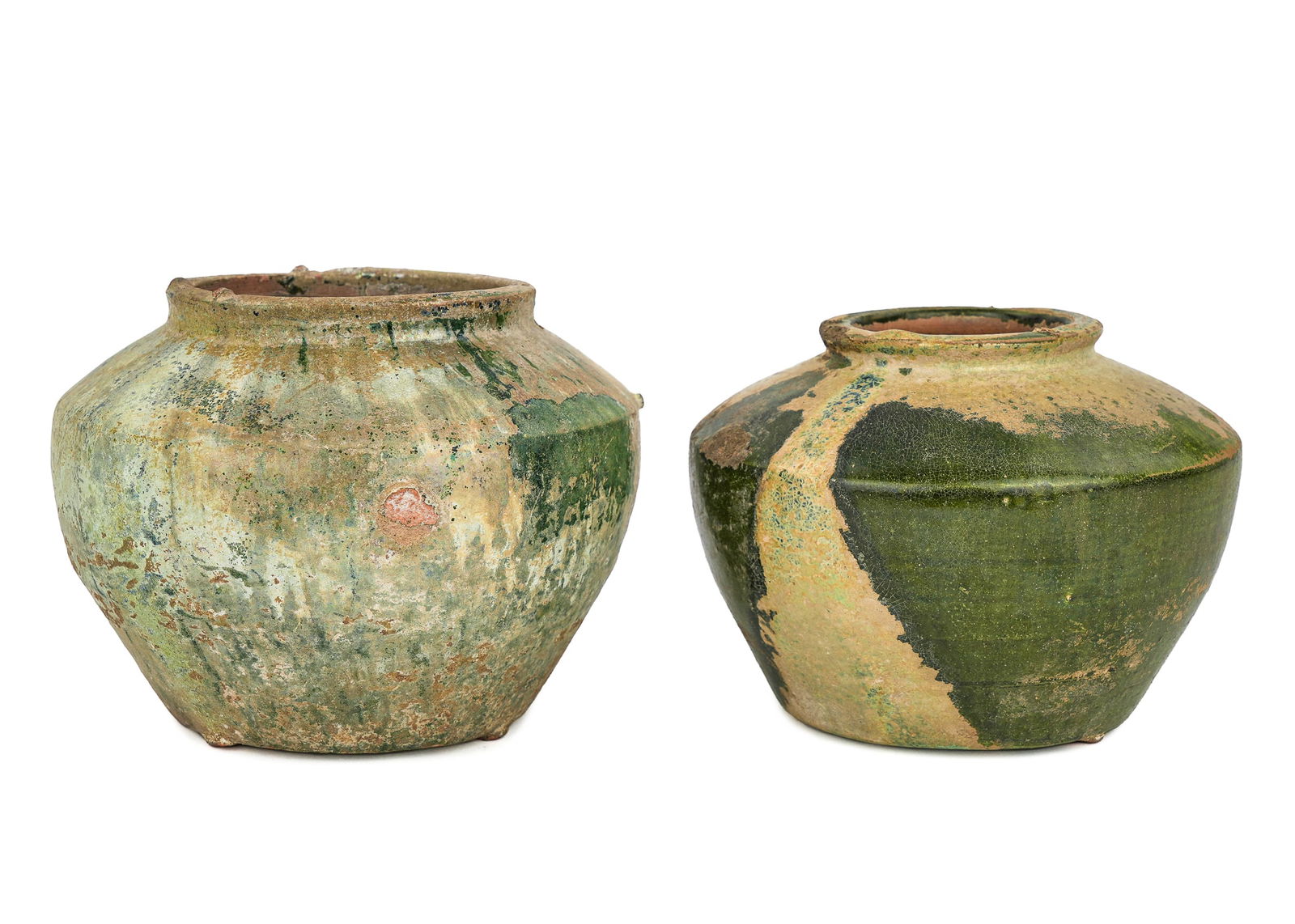 Two Antique Chinese Han Dynasty Pots (1 of 8)