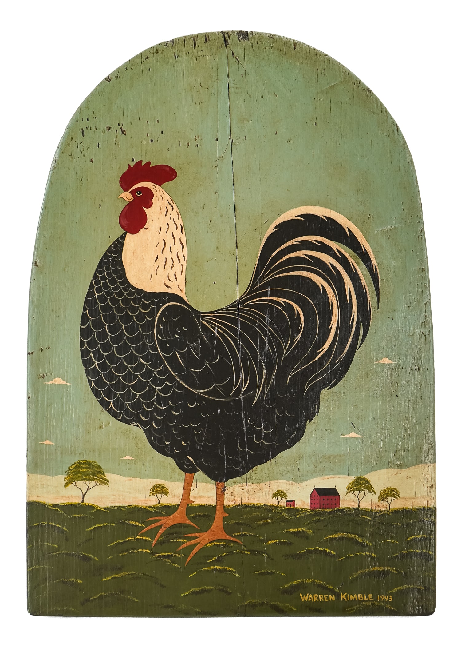 Warren Kimble (VT 1935-) Rooster (1 of 5)