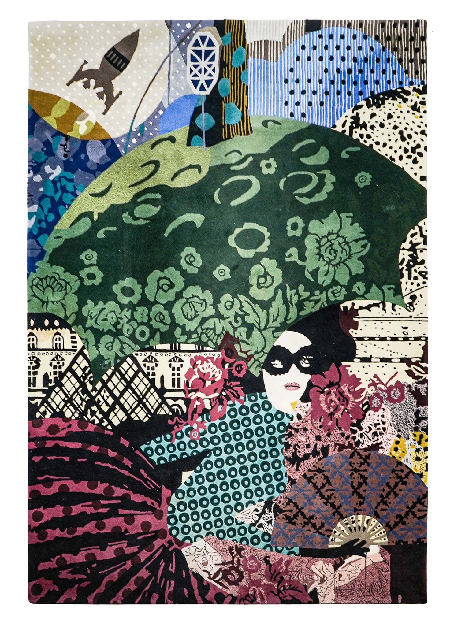 Roche Bobois Sculpted Carpet (1 of 5)