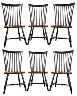Six Zimmerman Chair Co. Windsor Style Chairs: Six Zimmerman Chair Co. Windsor style chairs in excellent overall condition. each 40 x 19 x 17"