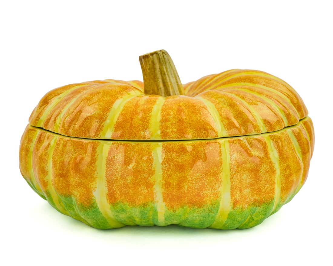 Este Ceramiche Tiffany and Co. Ceramic Pumpkin (1 of 6)