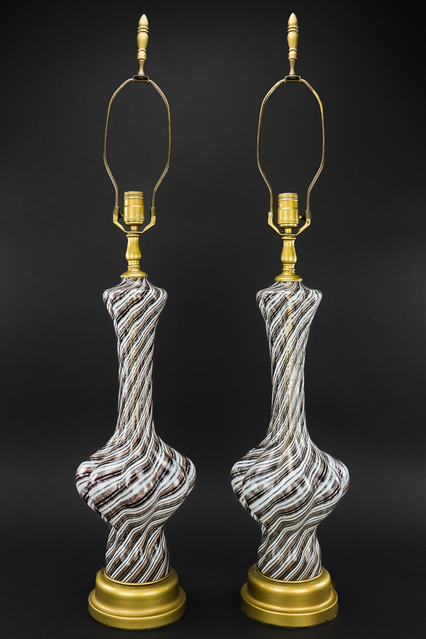 Dino Martens for Murano Glass Table Lamps (1 of 5)