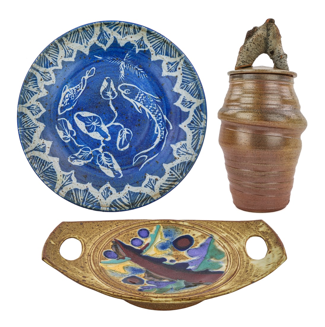 Group of Vermont and Upstate NY Studio Pottery (1 of 12)