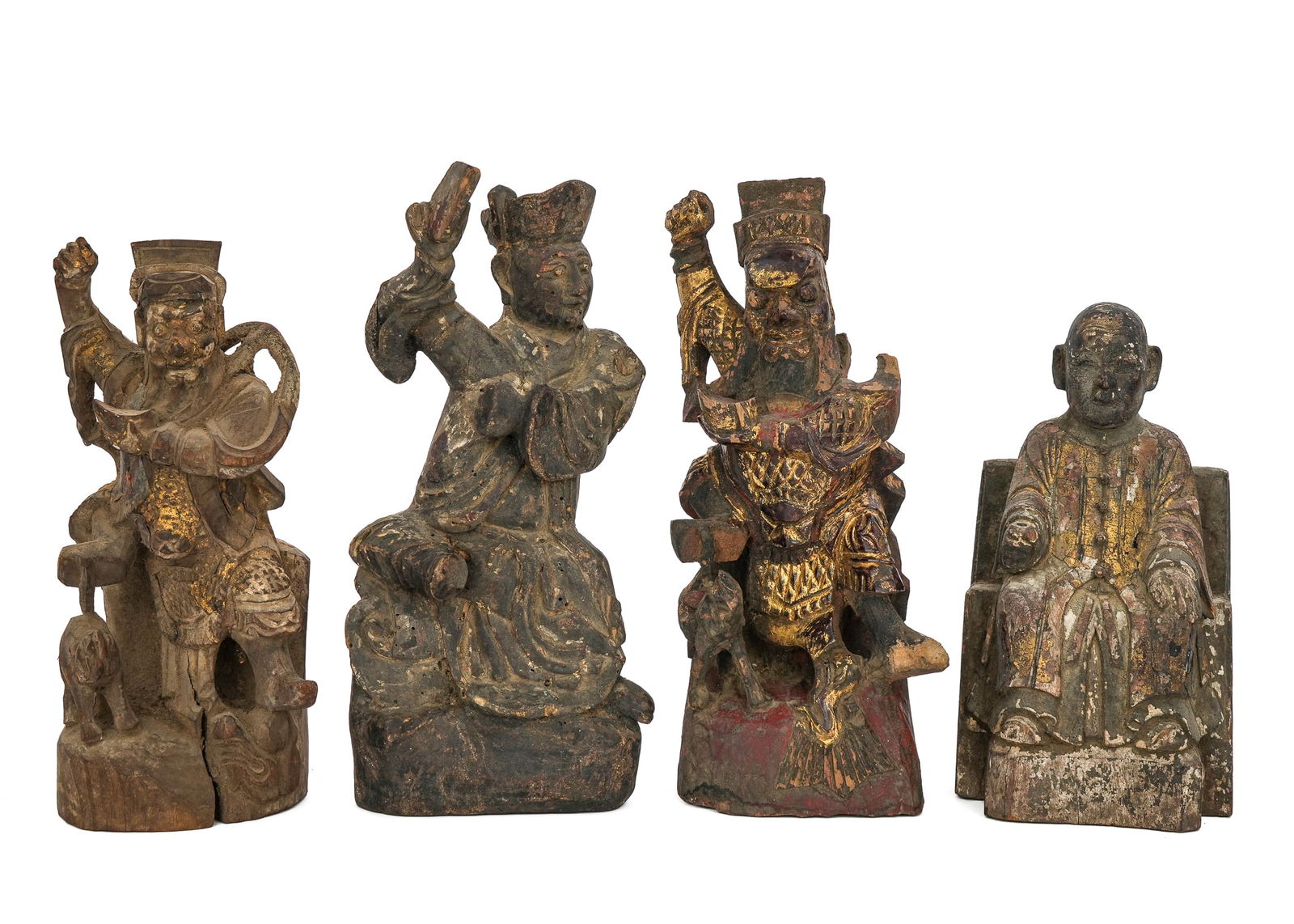 19th c Chinese Ancestor Figures (1 of 5)