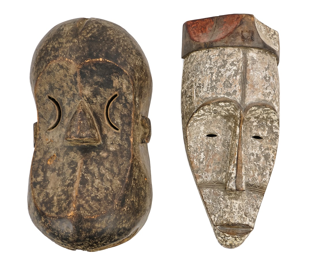 Two 20th c African Masks (1 of 7)