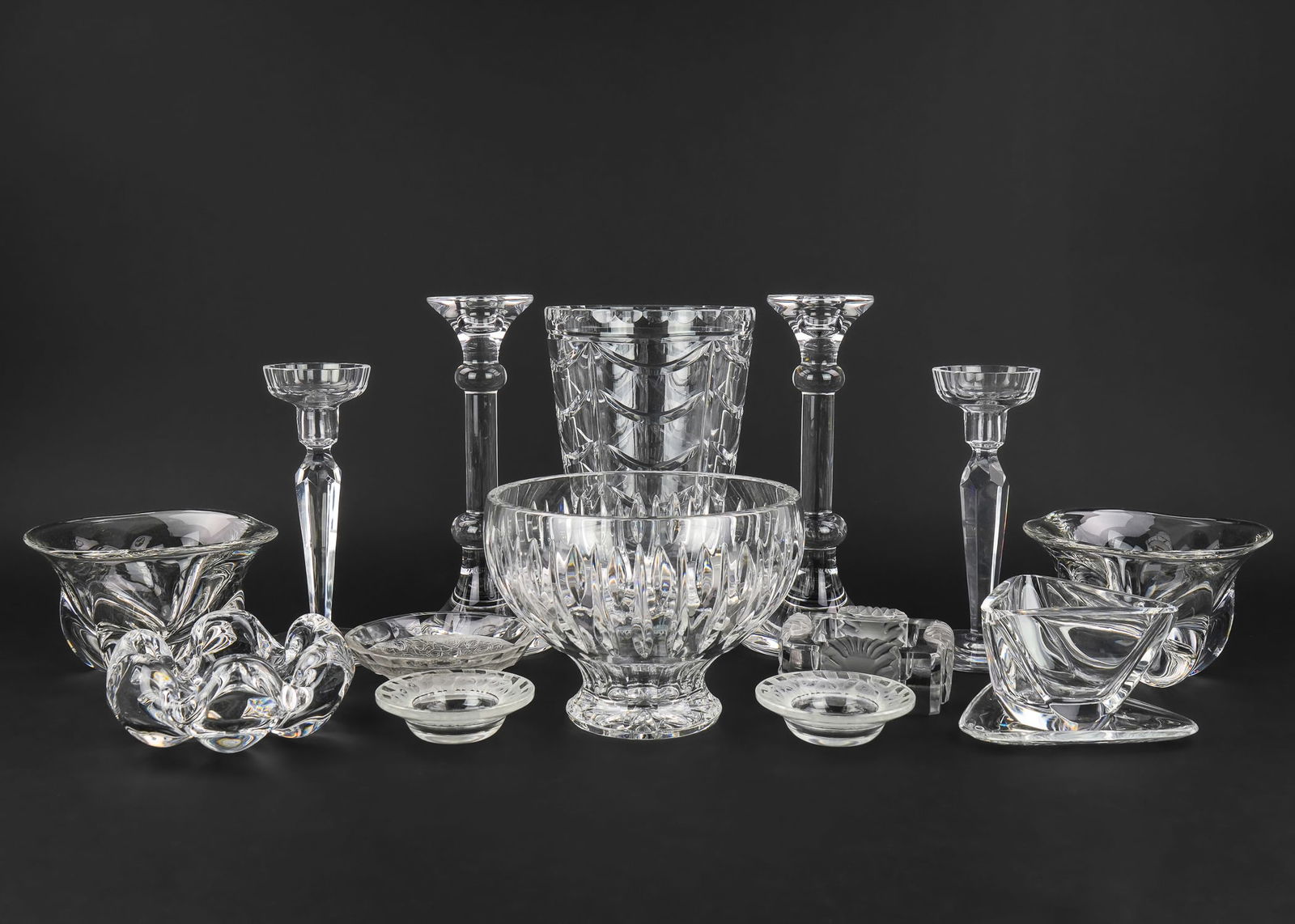 Waterford, Lalique, Orrefors Glassware (1 of 7)