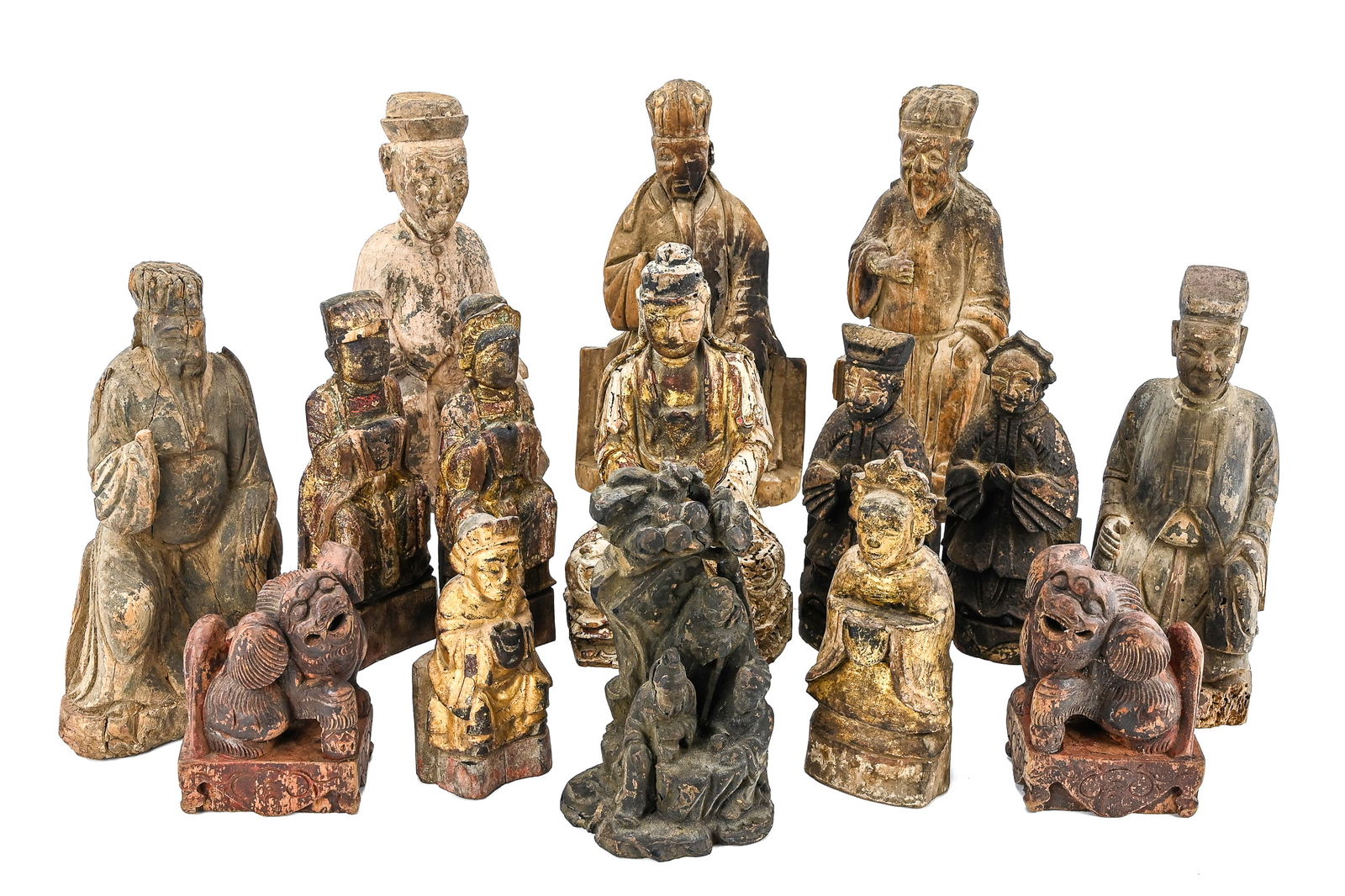 Late 18th- Early 19th c Chinese Figures (1 of 10)