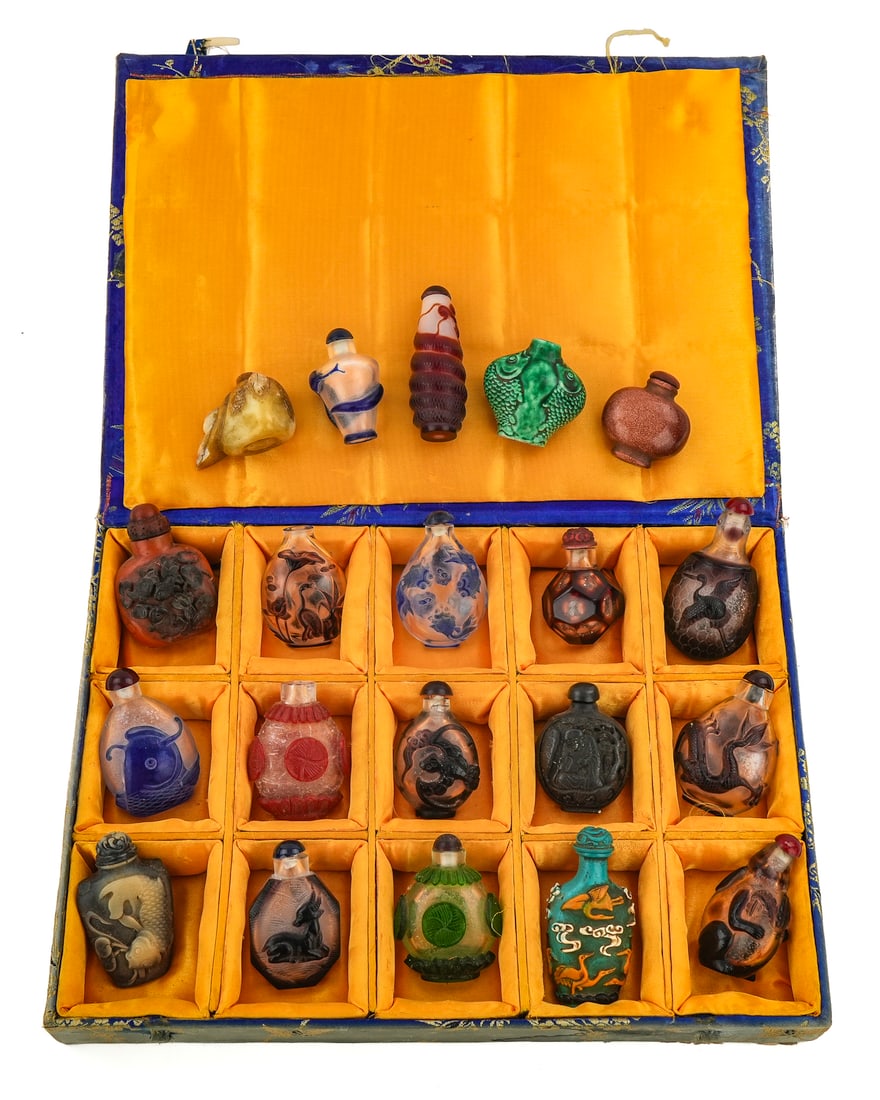 20th c Chinese Perfume, Opium Bottles (1 of 5)