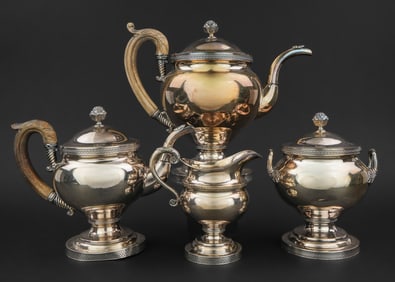 Fletcher & Gardiner Philadelphia Silver Tea Set