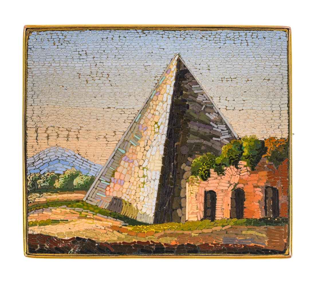 Fine Yellow Gold Micromosaic (1 of 6)