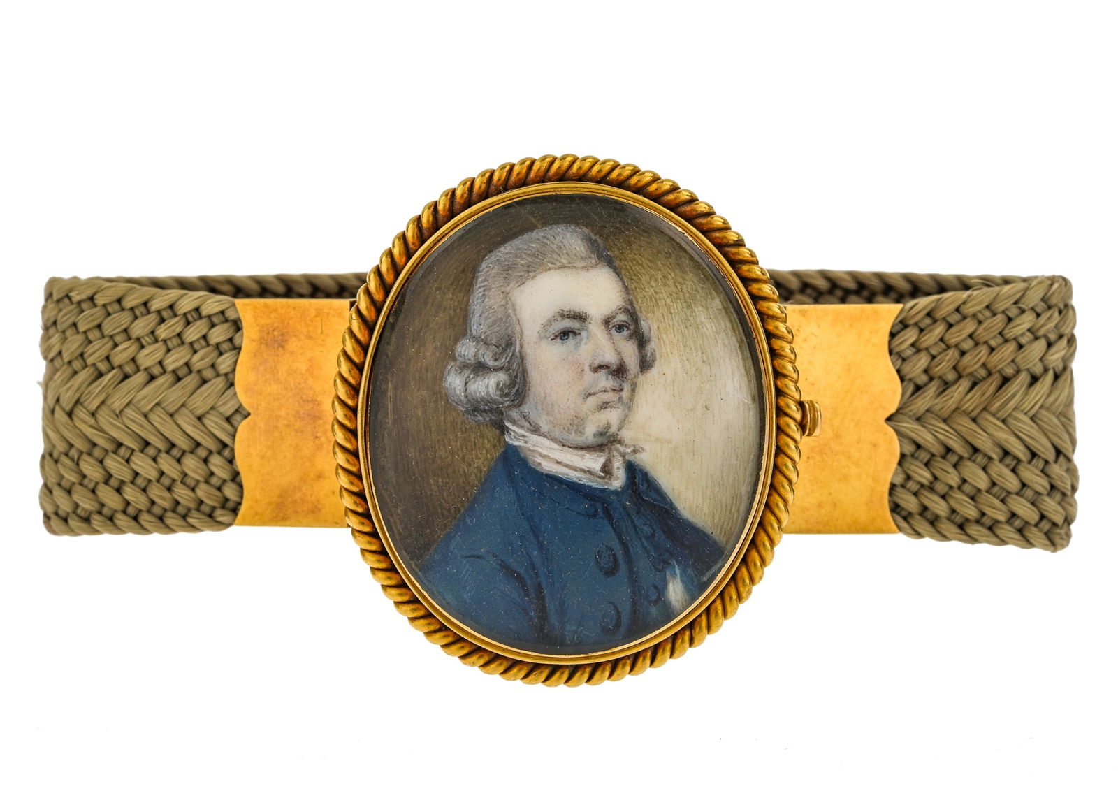 18th c Georgian Mourning Bracelet (1 of 8)