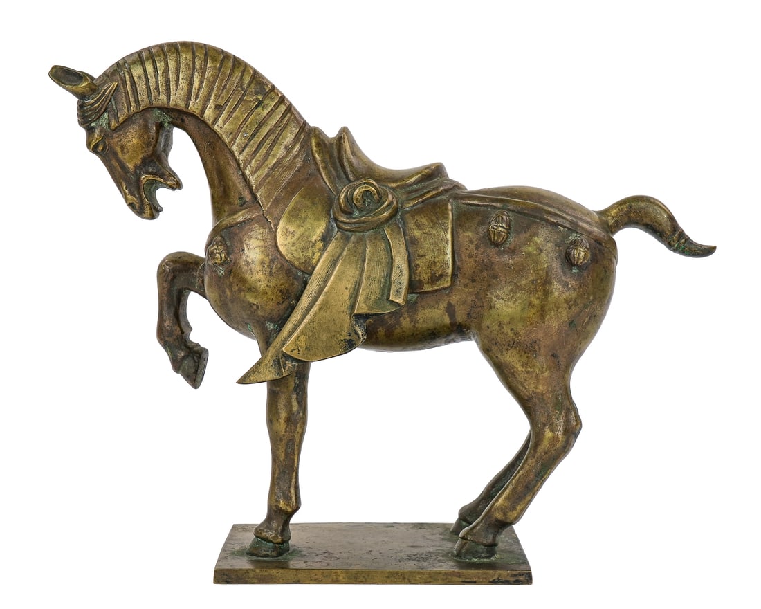 Chinese Bronze Tang Dynasty Horse (1 of 6)