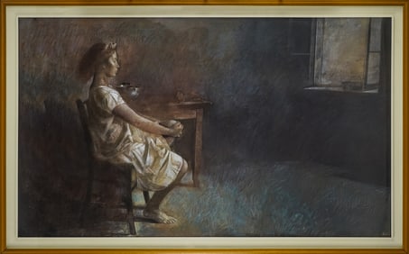 Giorgio Scalco (IT 1929-2023) Interior with a Lady