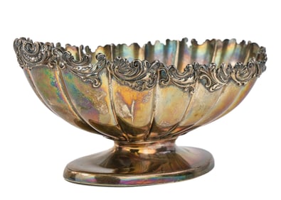 Gorham Fluted Sterling Centerpiece Bowl
