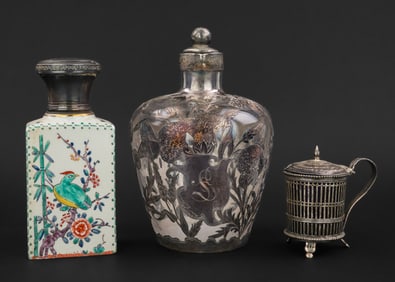 Group of 3 Sterling Silver Tableware Articles