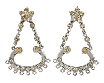 2 CT Diamond Earrings
