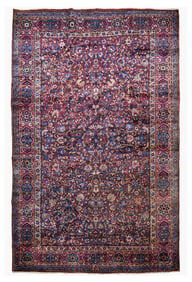 Vintage Persian Sarouk Main Carpet