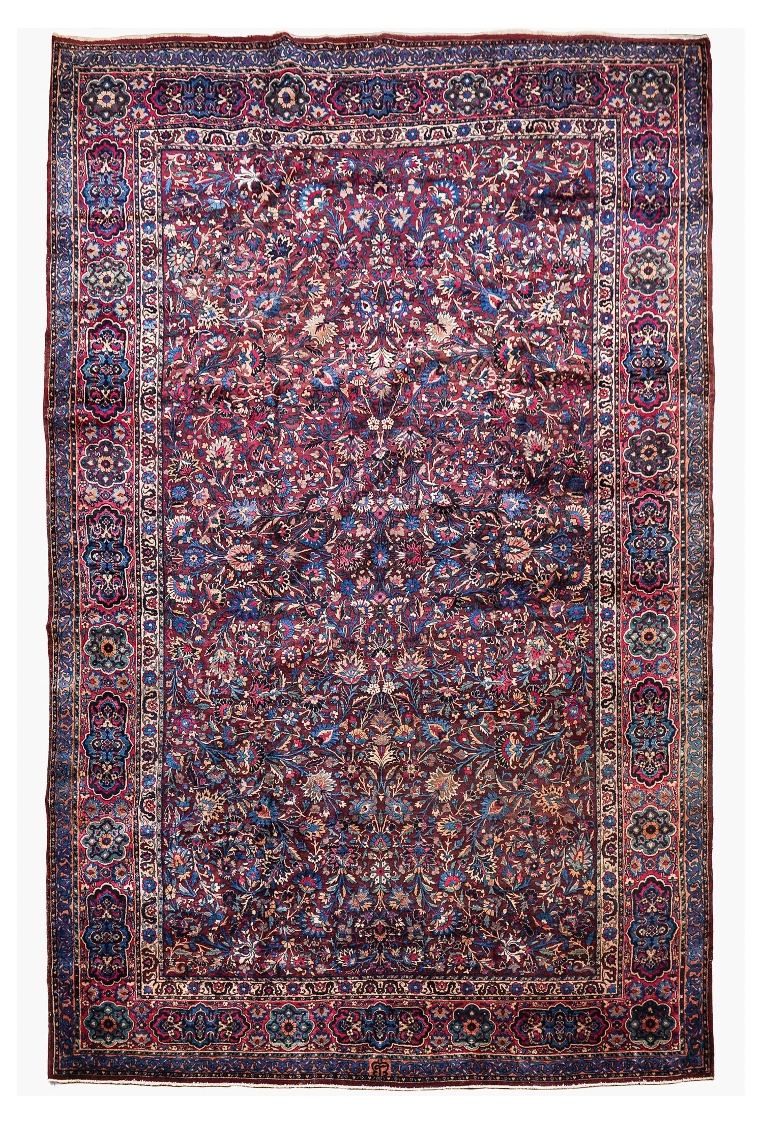 Vintage Persian Sarouk Main Carpet (1 of 5)