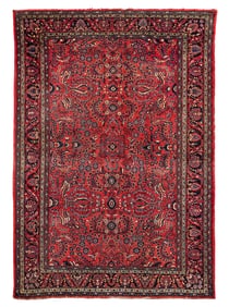 Vintage Persian Sarouk Main Carpet