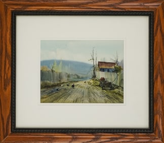 Ion Carchelan (MO 1966-) Vadim's Horse and Wagon
