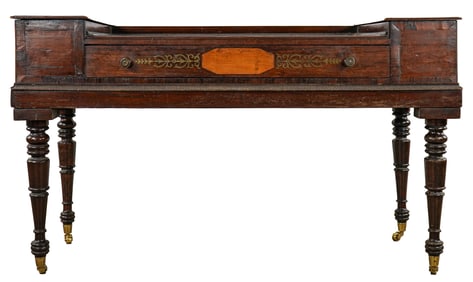 19th c English Spinet Desk