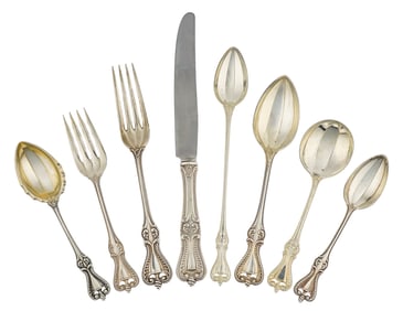69 pc International Joan of Arc Sterling Flatware