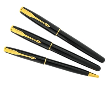 3 Parker Pens