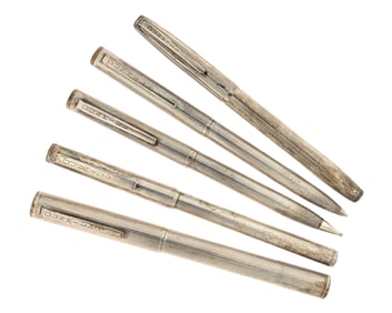 5 Dunhill Sterling Pens