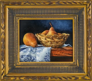 Connie Cassavaugh (AM Contemporary ) Still Life with Pears