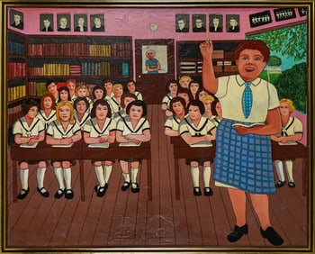 Gloria Laposka (AM 1922-2015) Ms. Power's School for Young Ladies