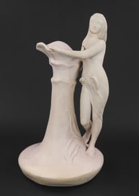 Van Briggle Female Figural Art Pottery Vase