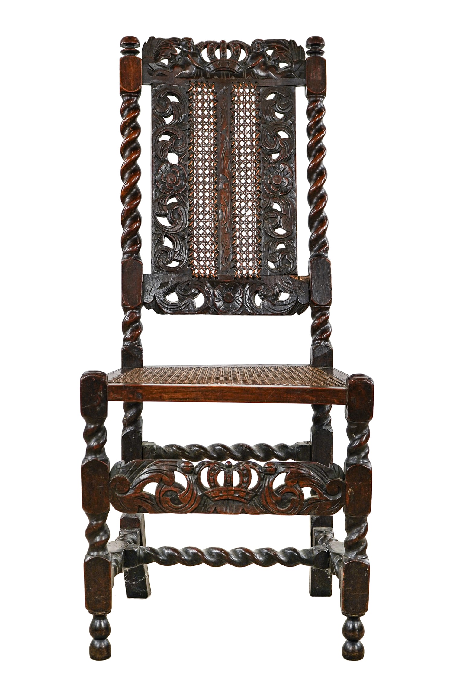 English Jacobean Style Side Chair (1 of 5)