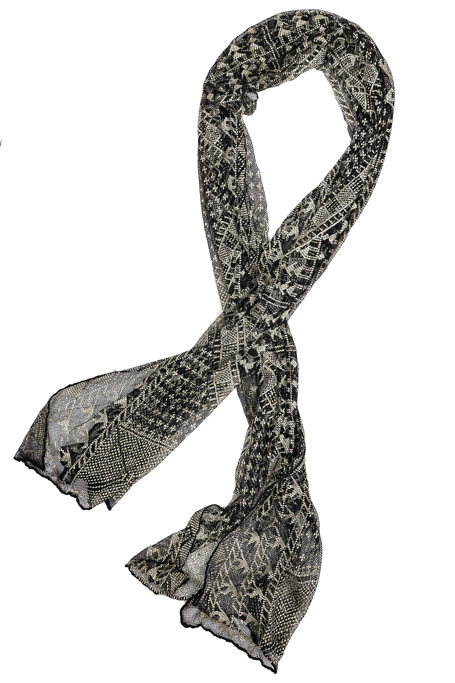 Art Deco Metallic Scarf (1 of 8)