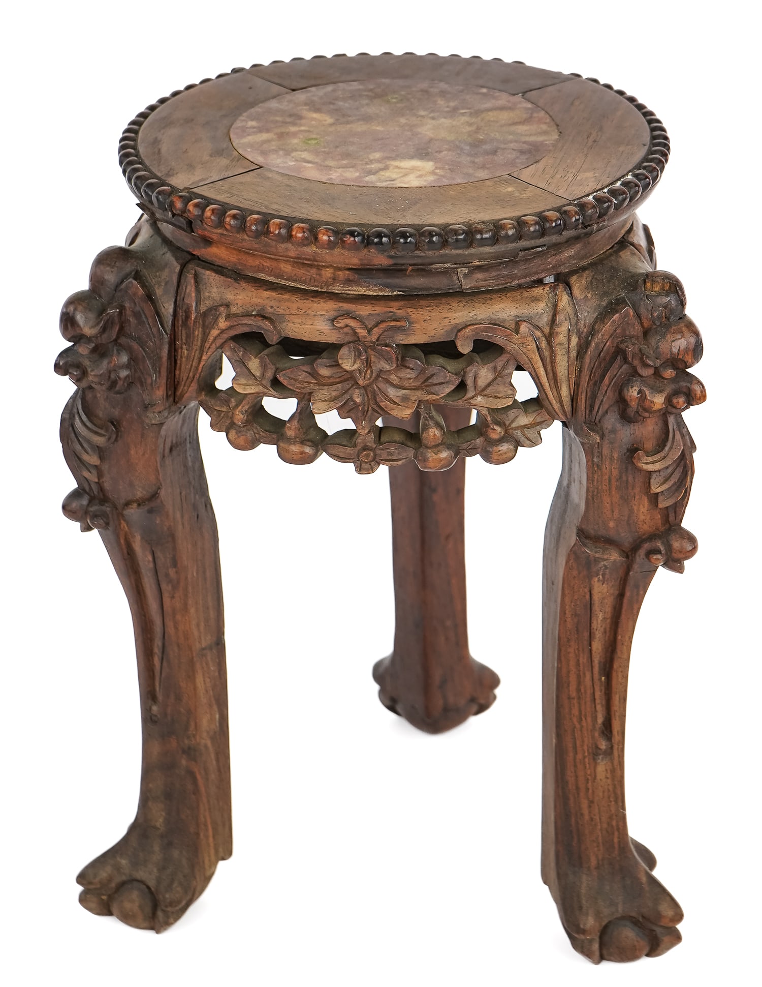 Miniature Chinese Marble Top Stand (1 of 7)