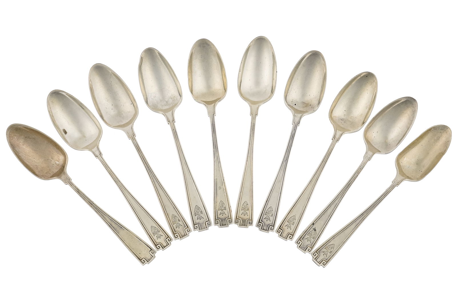 Gorham Etruscan Sterling Demitasse Spoons (1 of 4)