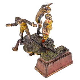Calamity Football Mechanical Bank