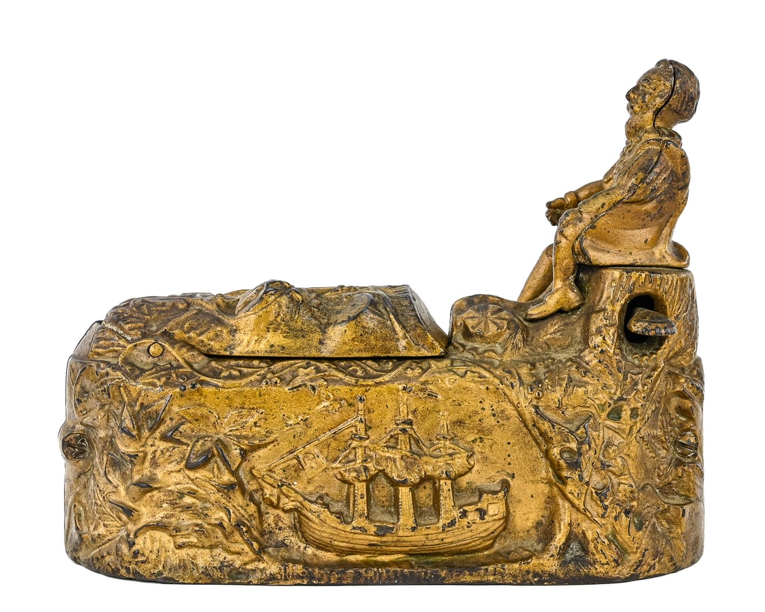 Columbus World's Fair Mechanical Bank (1 of 6)