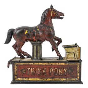 Trick Pony Mechanical Bank