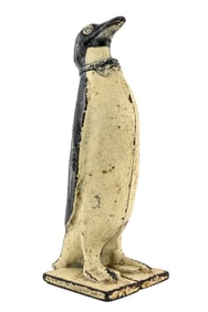 Penguin Cast Iron Doorstop