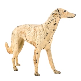 Borzoi Cast Iron Dog Doorstop