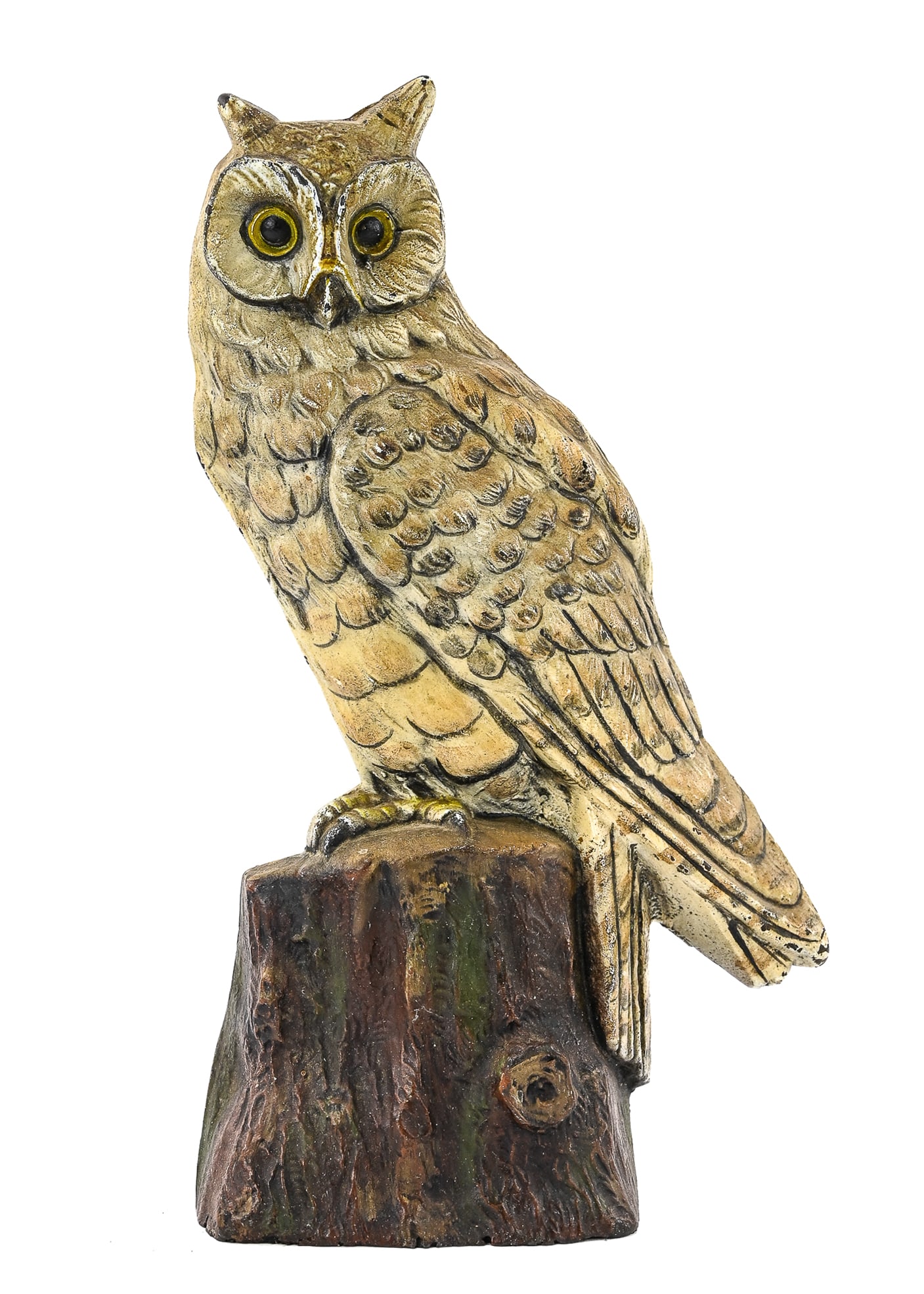Owl on Tree Cast Iron Doorstop (1 of 5)