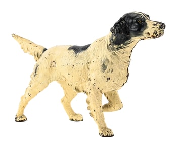 English Pointer/Setter Cast Iron Doorstop