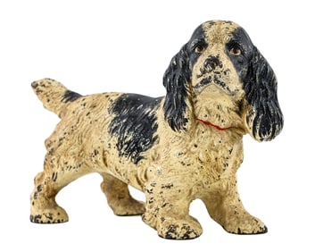 English Cocker Spaniel Cast Iron Doorstop